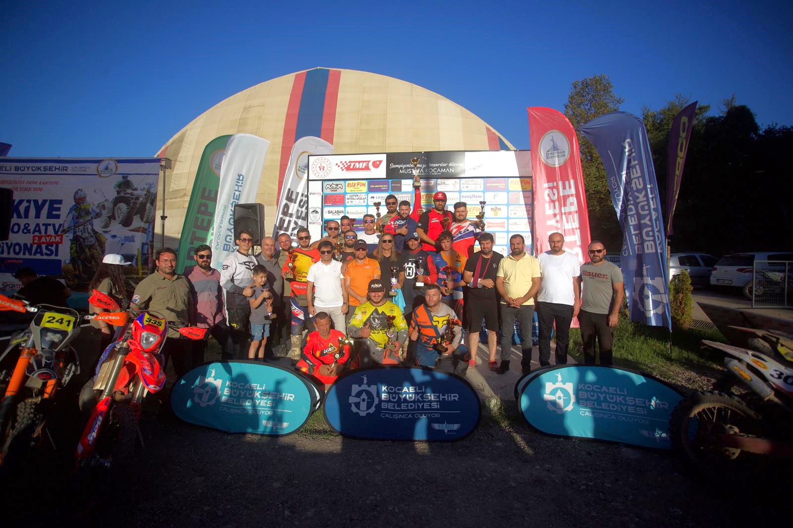 Enduro Heyecanı Kartepe'de Yaşandı